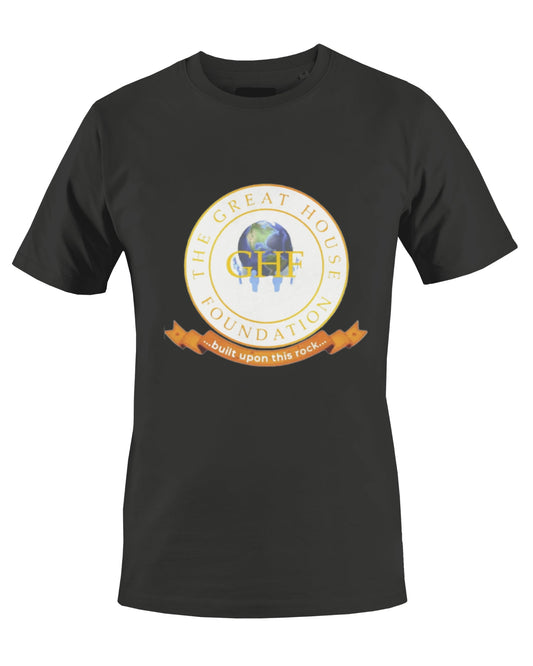 THE GREAT HOUSE FOUNDATION T-SHIRT (BLACK) - BMS MANGOES MARKETPLACE