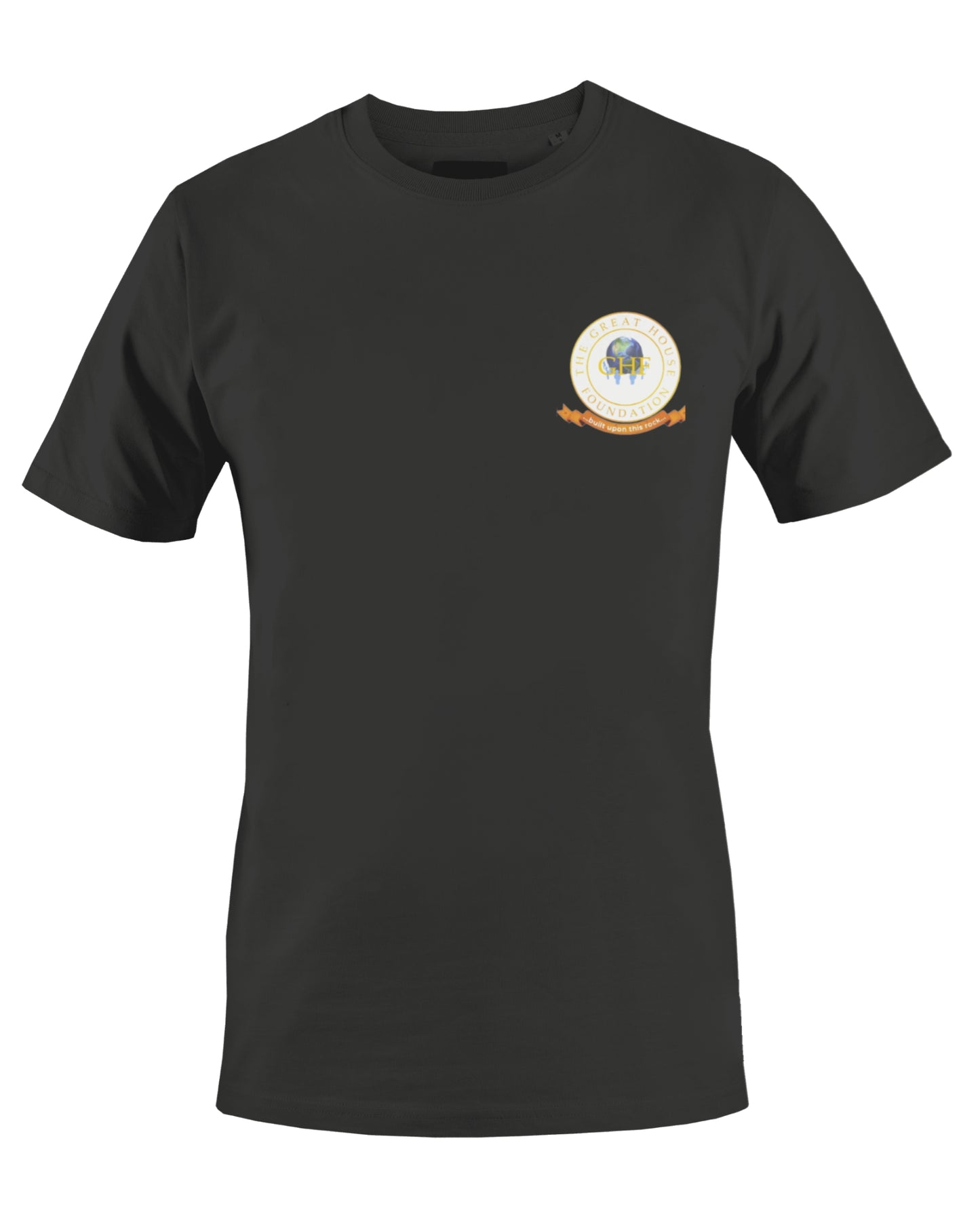 THE GREAT HOUSE FOUNDATION T-SHIRT (BLACK) - BMS MANGOES MARKETPLACE