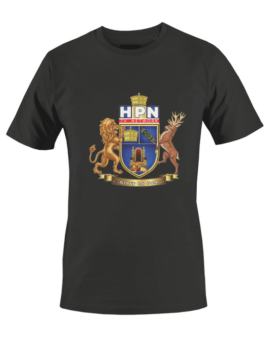 THE HPN TV NETWORK T-SHIRT (BLACK) - BMS MANGOES MARKETPLACE