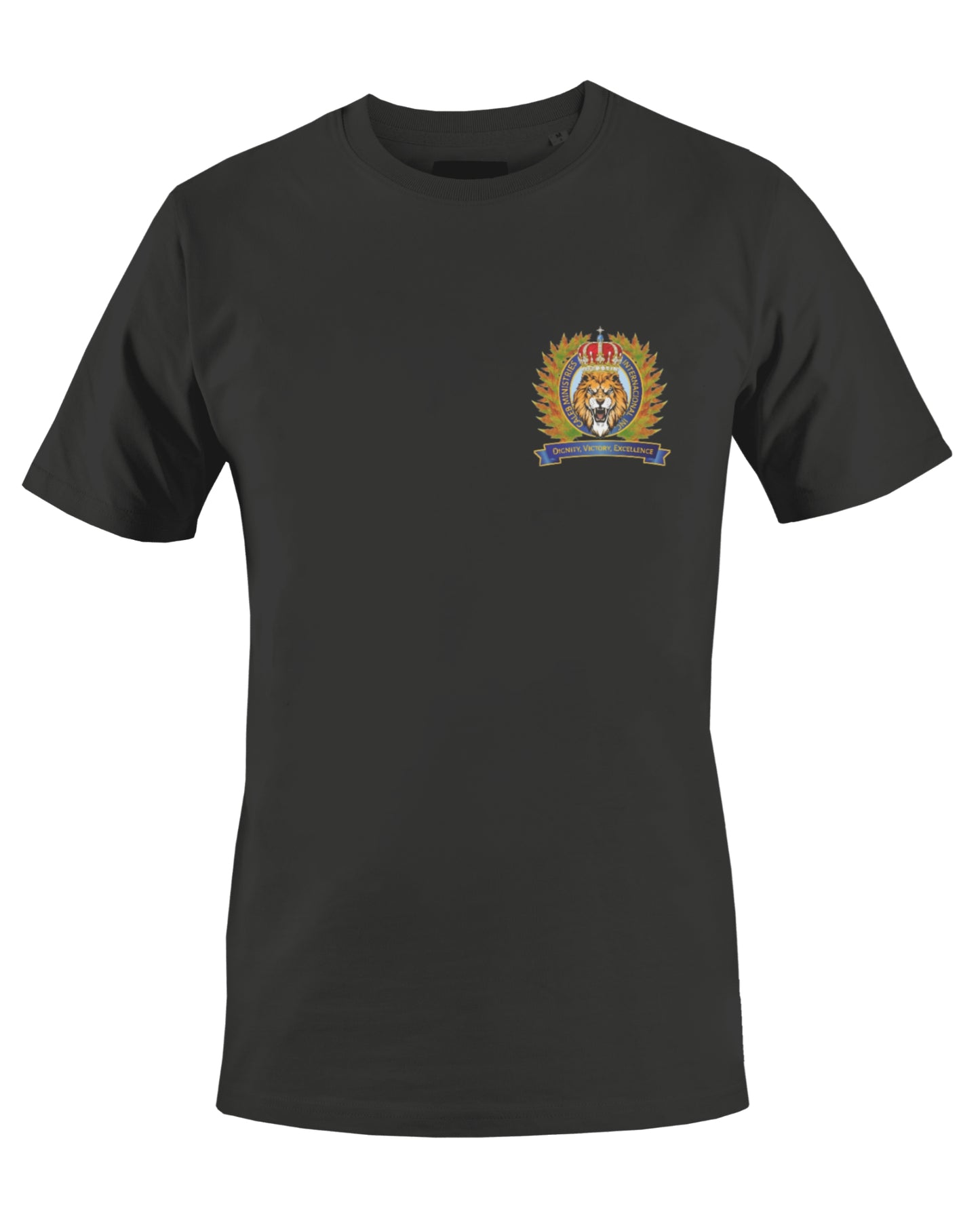 CALEB'S MINISTRIES INT'L INC T-SHIRT (BLACK) - BMS MANGOES MARKETPLACE