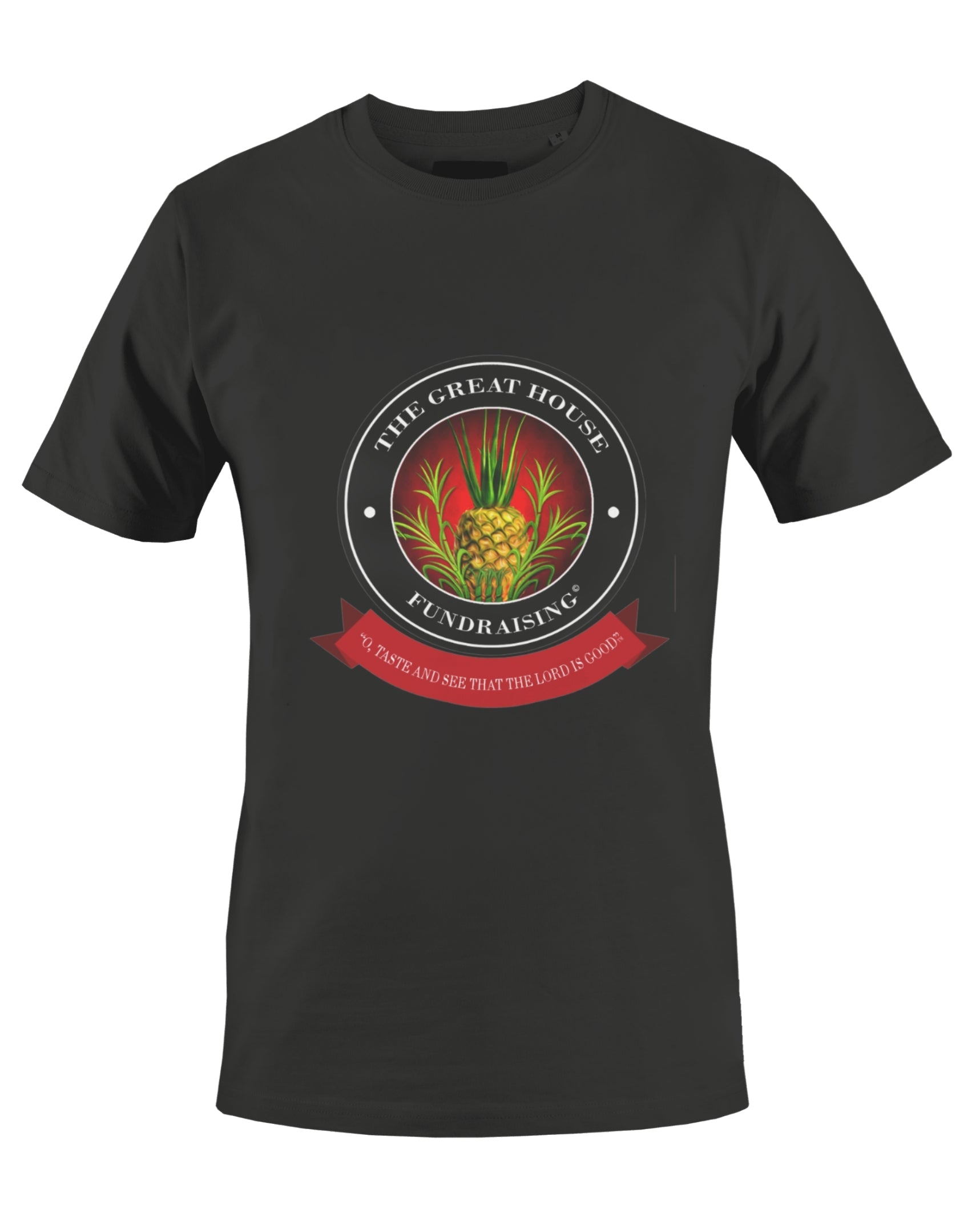 GREAT HOUSE FUND RAISING T-SHIRT (BLACK) - BMS MANGOES MARKETPLACE