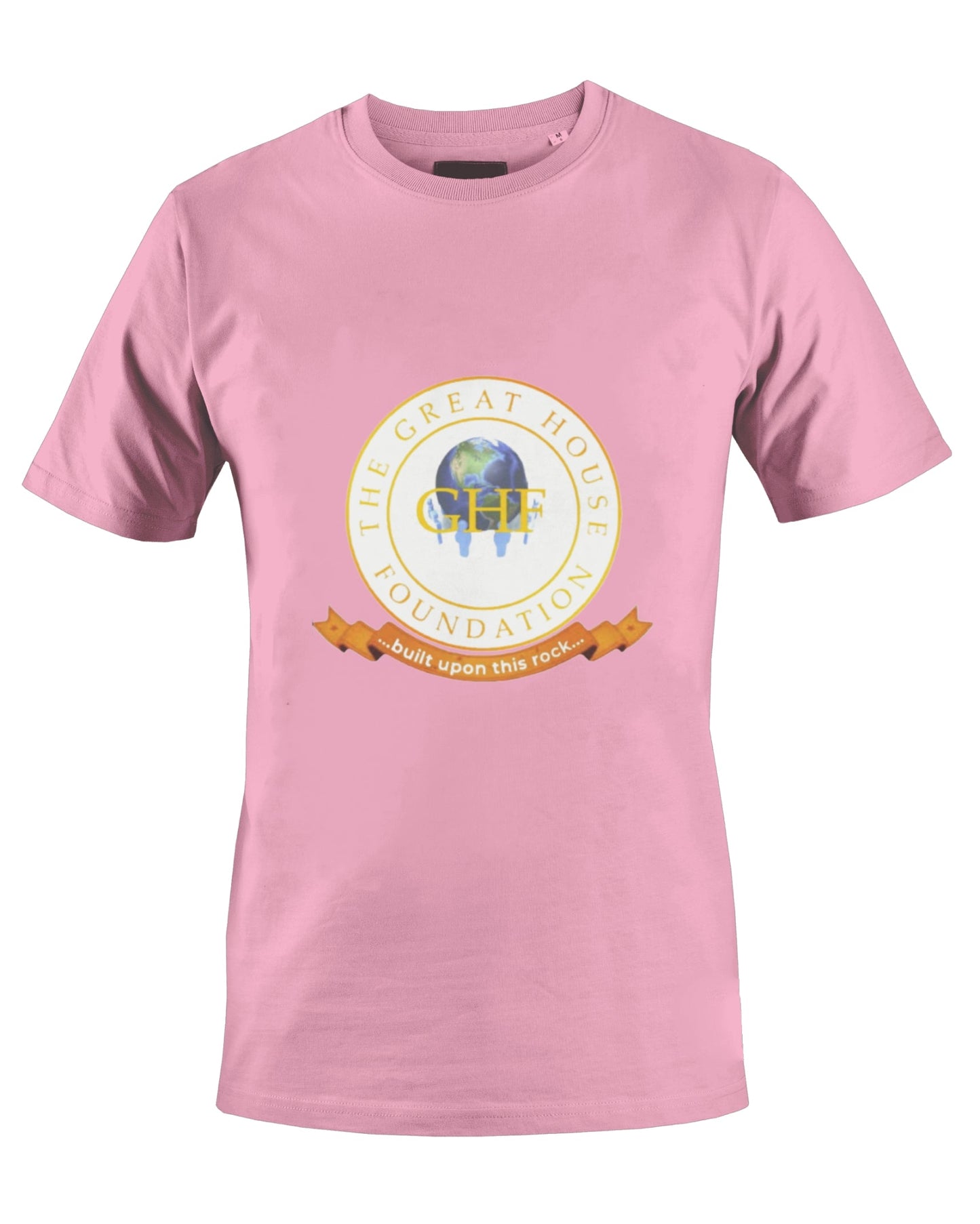 THE GREAT HOUSE FOUNDATION T-SHIRT (PINK) - BMS MANGOES MARKETPLACE