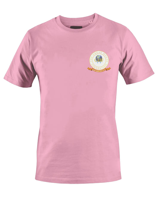 THE GREAT HOUSE FOUNDATION T-SHIRT (PINK) - BMS MANGOES MARKETPLACE