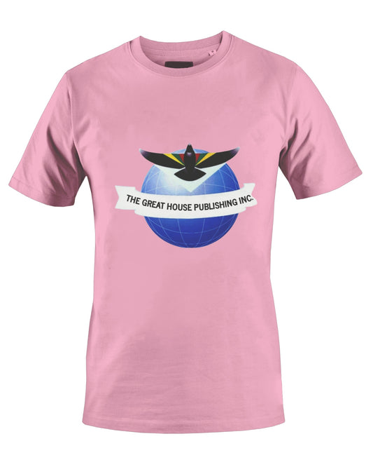 THE GREAT HOUSE PUBLISHING INC. T-SHIRT (PINK) - BMS MANGOES MARKETPLACE