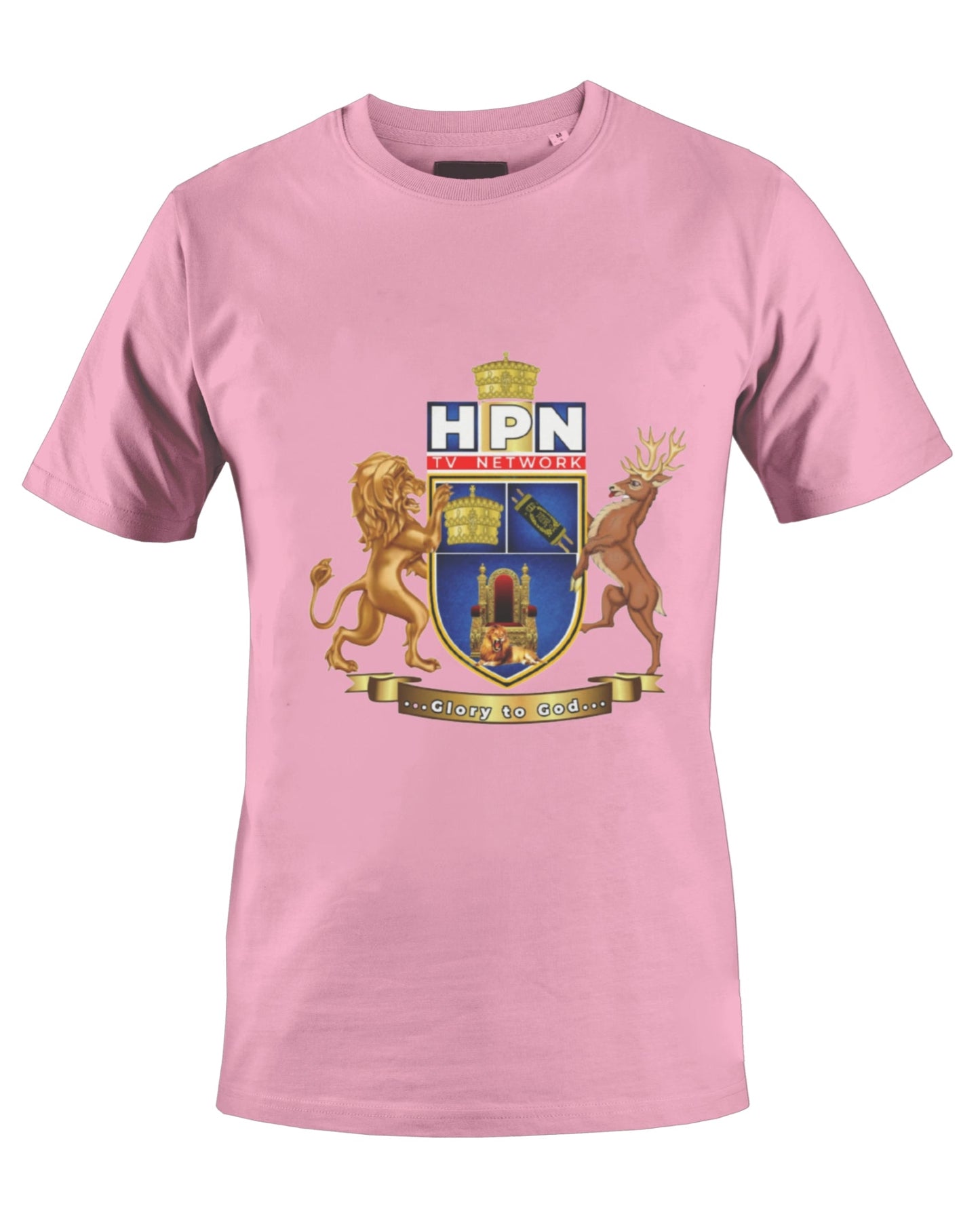 THE HPN TV NETWORK T-SHIRT (PINK) - BMS MANGOES MARKETPLACE