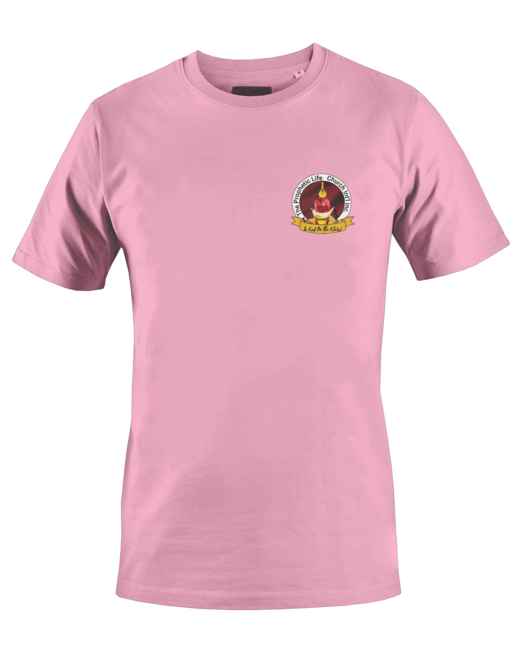 THE PROPHETIC LIFE CHURCH INT'L T-SHIRT (PINK) - BMS MANGOES MARKETPLACE