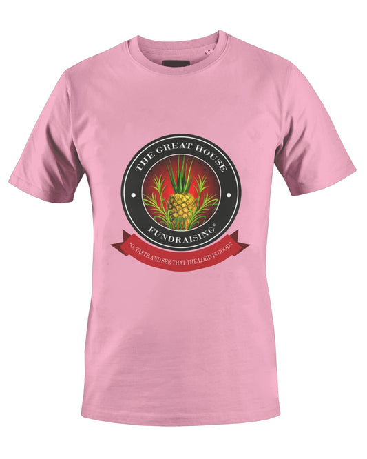 GREAT HOUSE FUND RAISING T-SHIRT (PINK) - BMS MANGOES MARKETPLACE