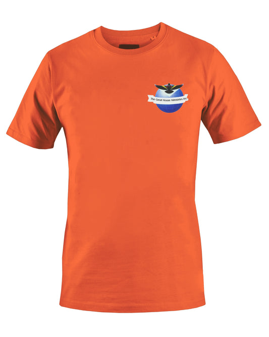 THE GREAT HOUSE MINISTRIES INC. T-SHIRT (ORANGE) - BMS MANGOES MARKETPLACE