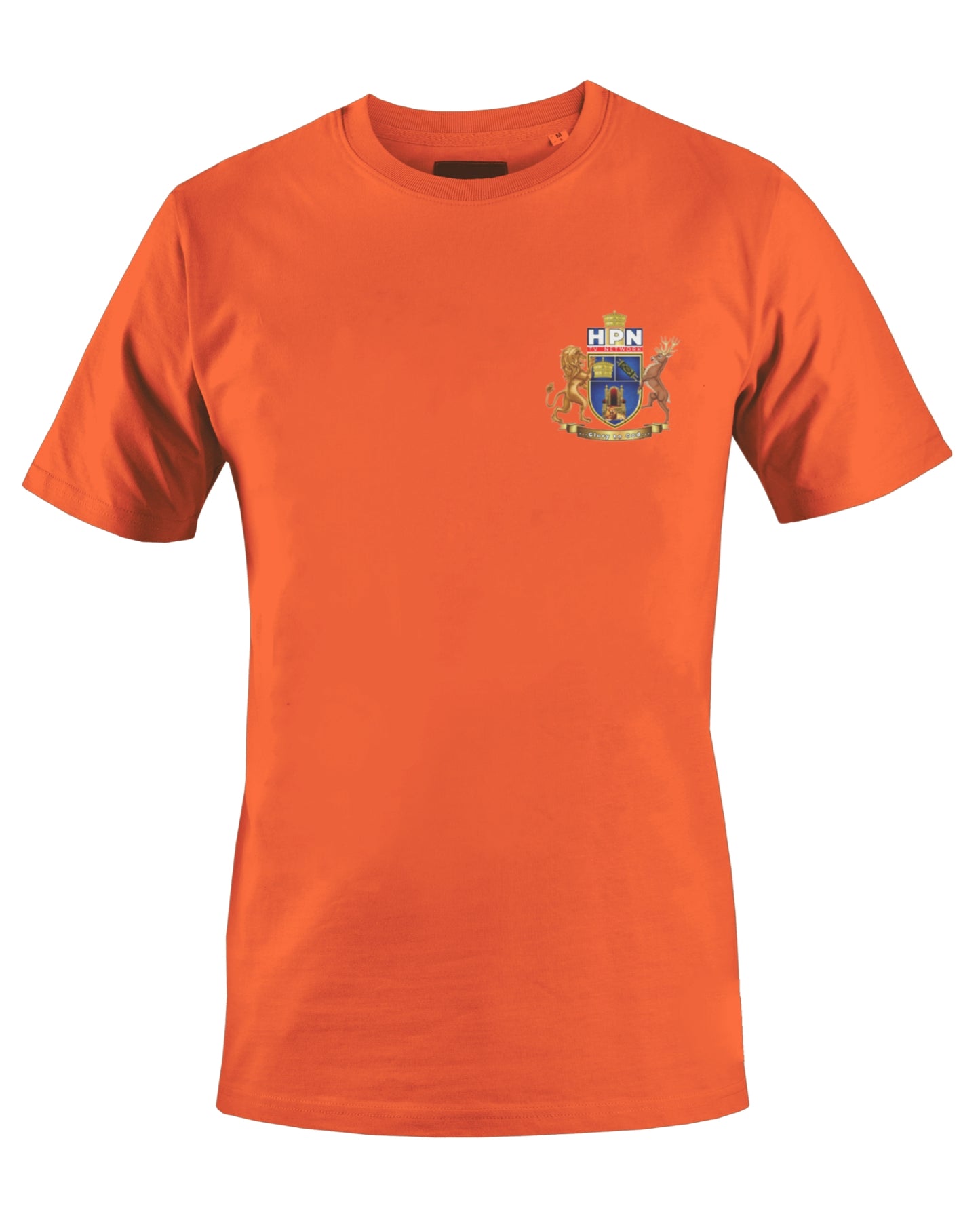 THE HPN TV NETWORK T-SHIRT (ORANGE) - BMS MANGOES MARKETPLACE