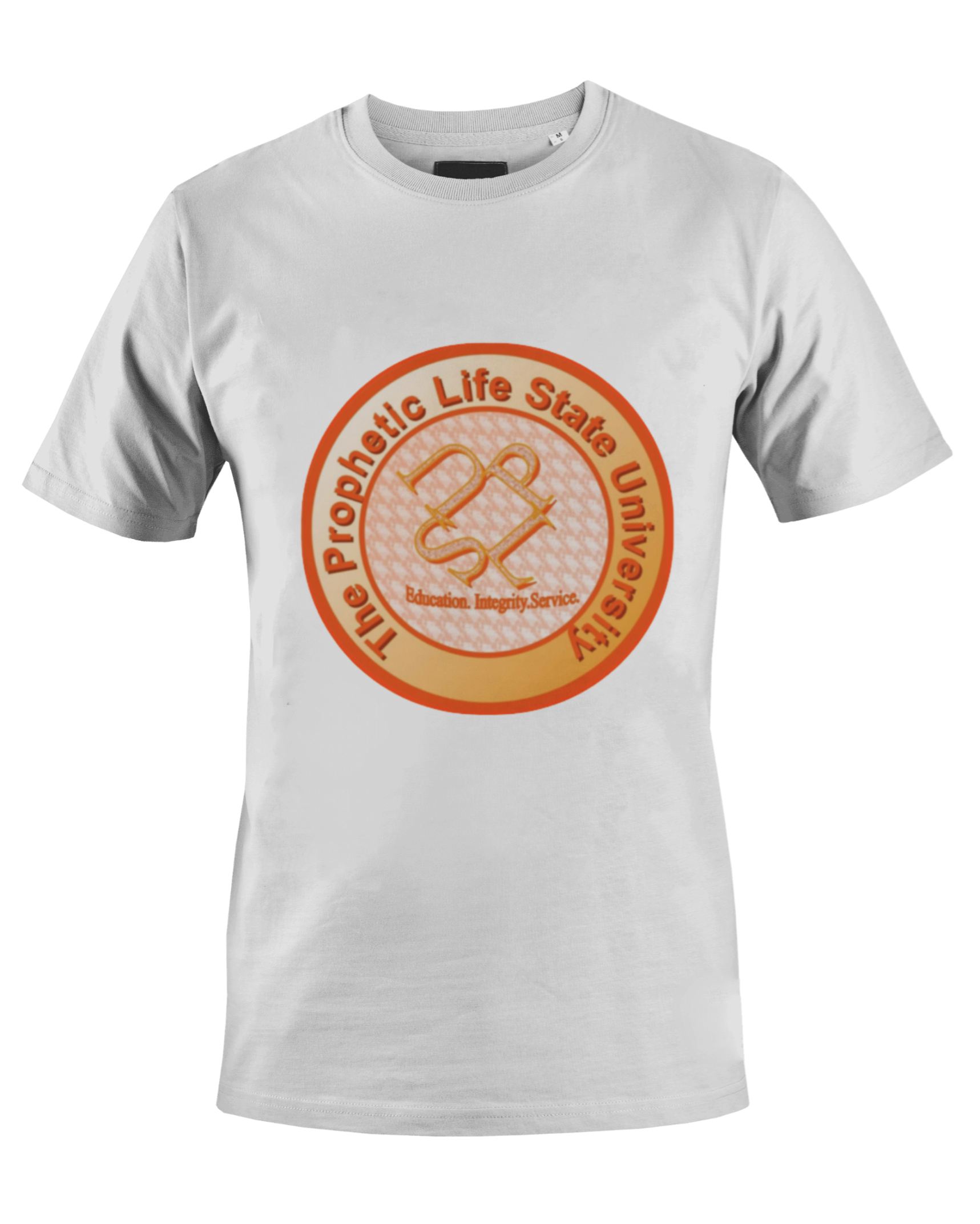 PROPHETIC LIFE STATE UNIVERSITY T-SHIRT (WHITE) - BMS MANGOES MARKETPLACE