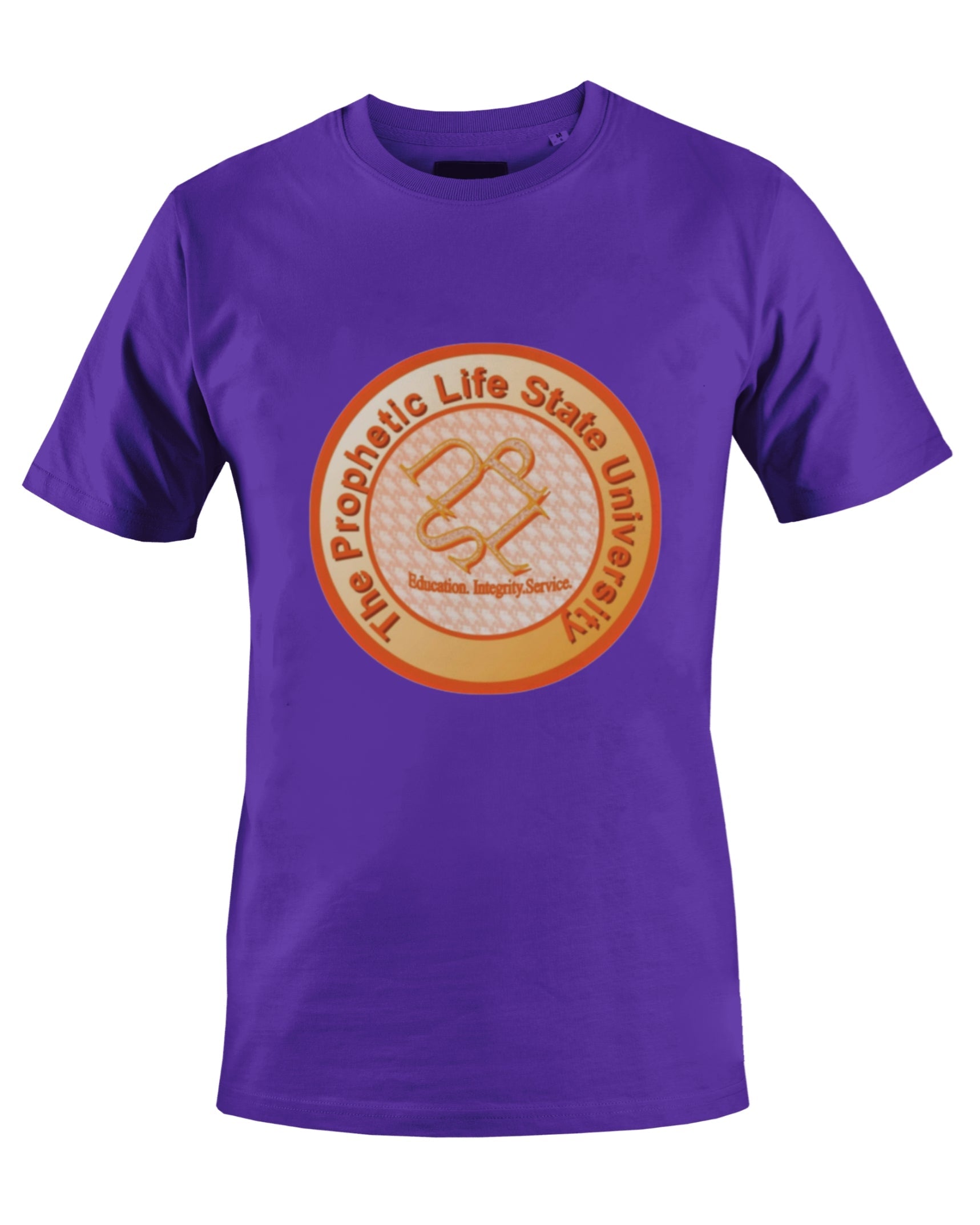 PROPHETIC LIFE STATE UNIVERSITY T-SHIRT (PURPLE) - BMS MANGOES MARKETPLACE