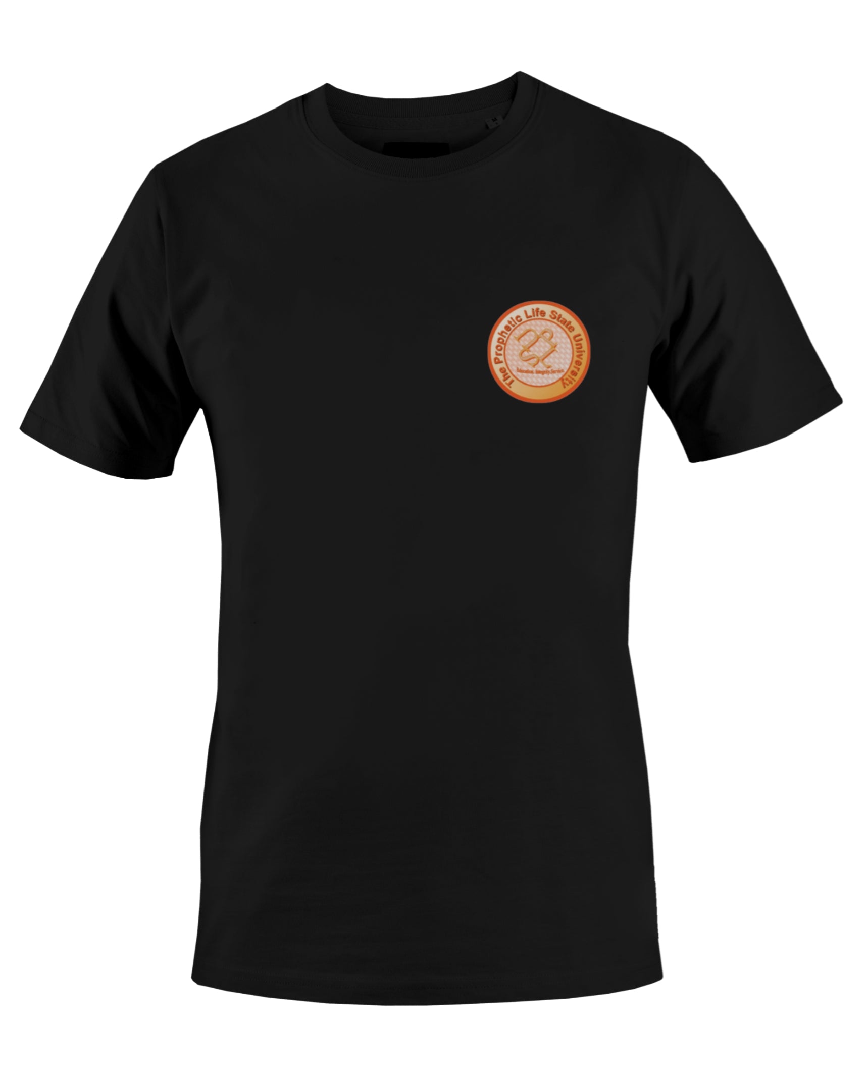 PROPHETIC LIFE STATE UNIVERSITY T-SHIRT (BLACK) - BMS MANGOES MARKETPLACE