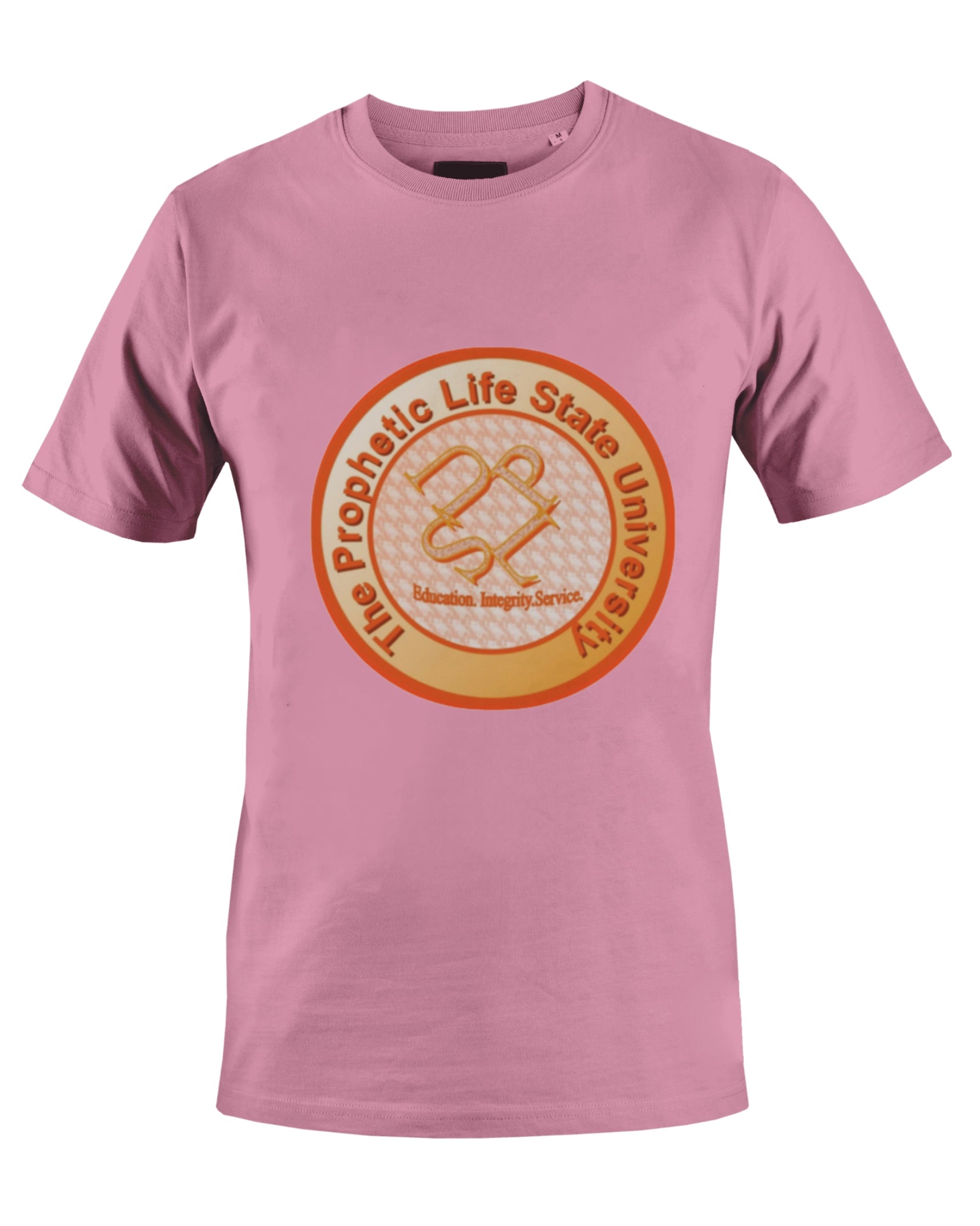 PROPHETIC LIFE STATE UNIVERSITY T-SHIRT (PINK) - BMS MANGOES MARKETPLACE