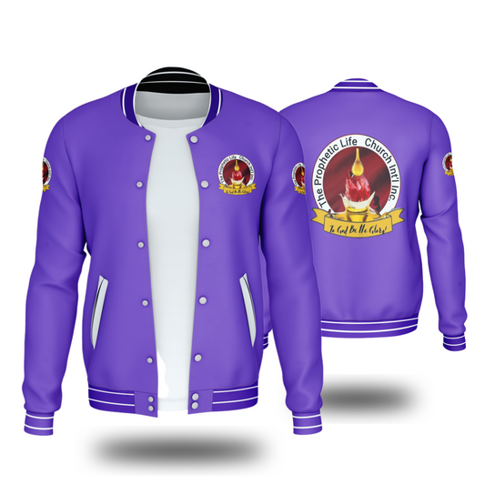 PROPHETIC LIFE CHURCH JACKET (PURPLE) - BMS MANGOES MARKETPLACE