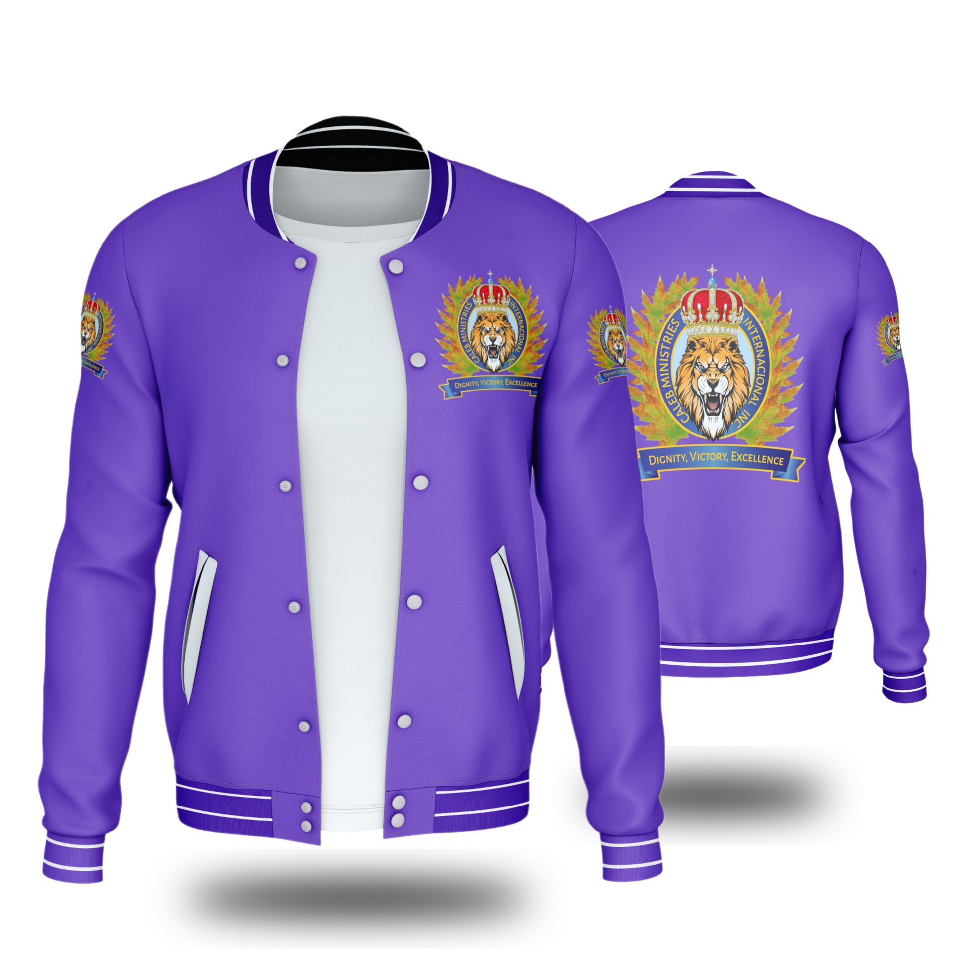 CALEB'S MINISTRIES JACKETS (PURPLE) - BMS MANGOES MARKETPLACE