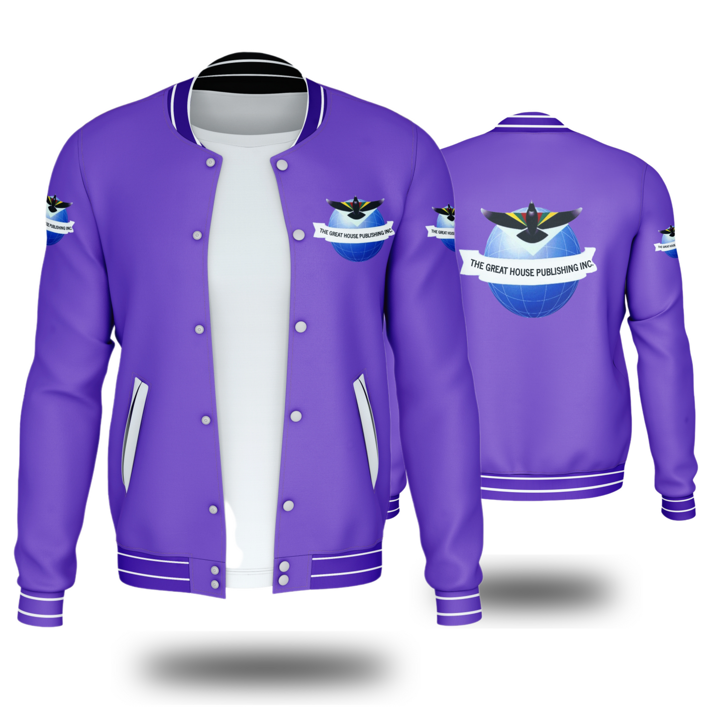 THE GREAT HOUSE PUBLISHING INC. JACKETS (PURPLE) - BMS MANGOES MARKETPLACE