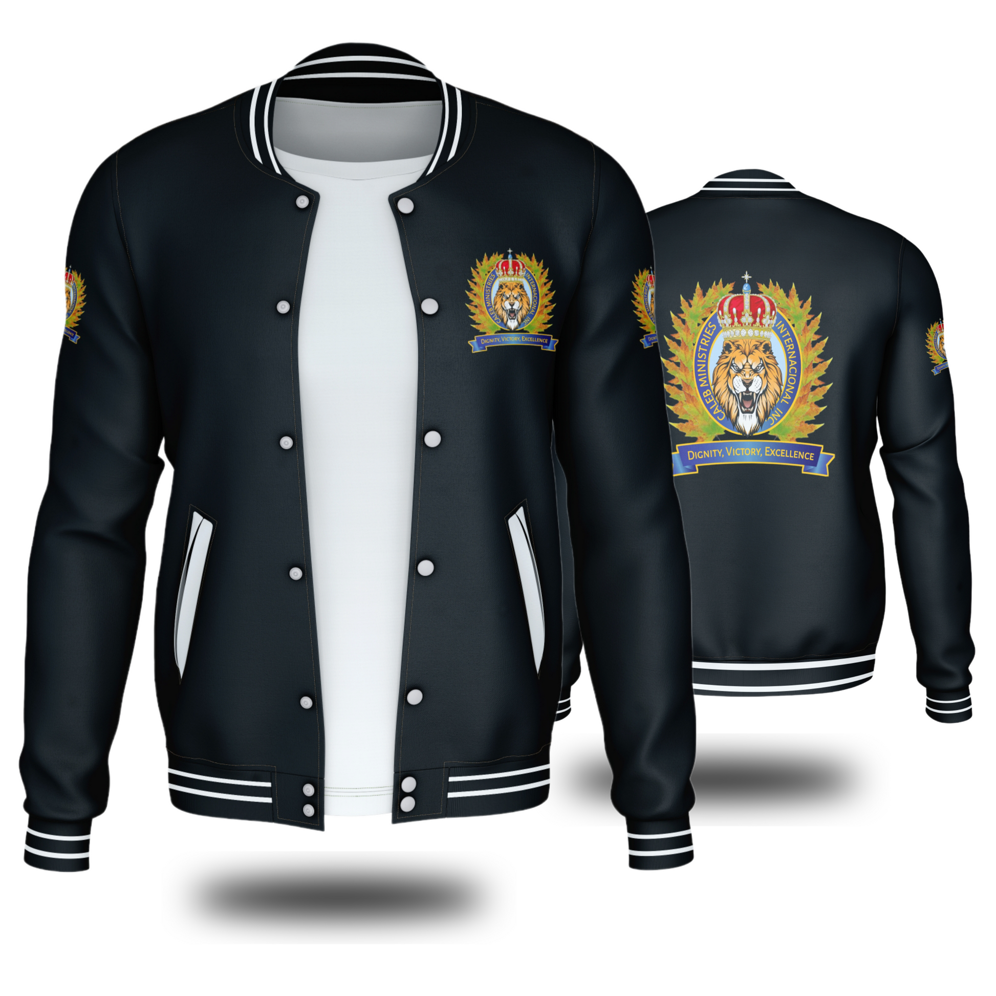CALEB'S MINISTRIES JACKETS (BLACK) - BMS MANGOES MARKETPLACE