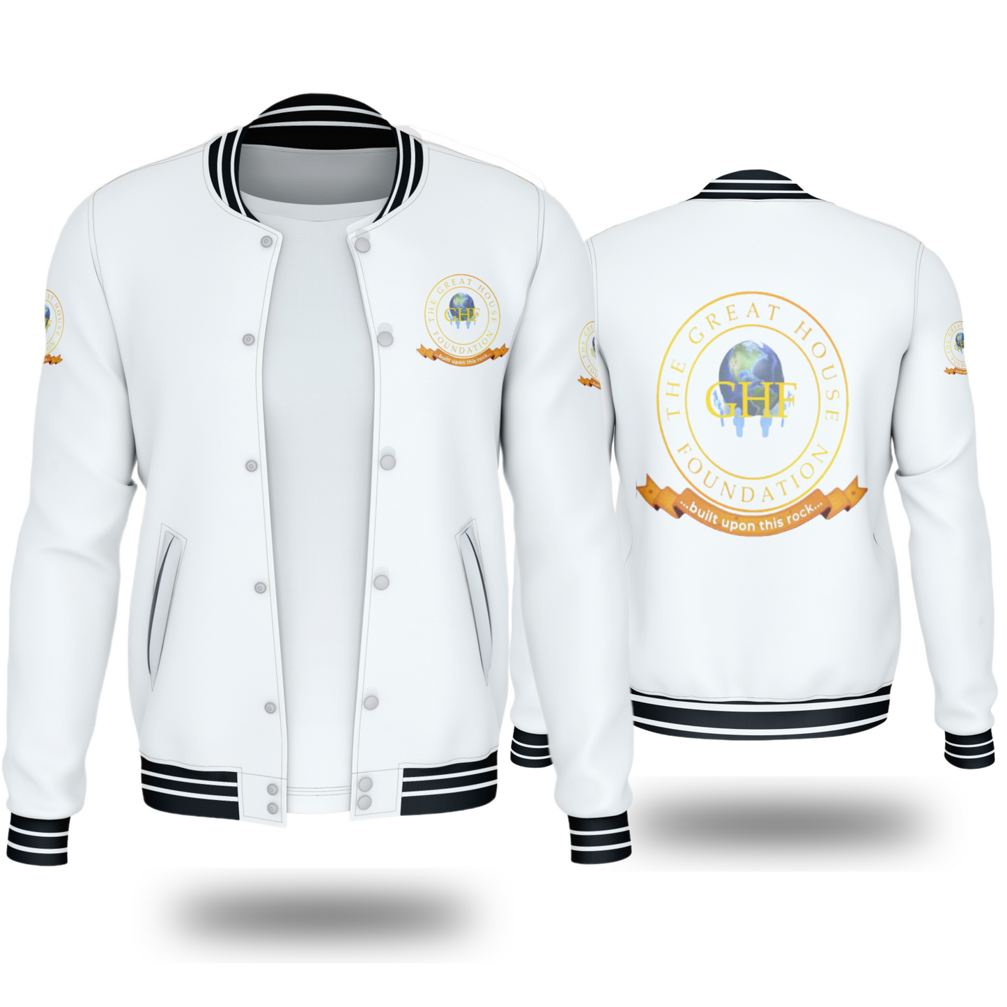 THE GREAT HOUSE FOUNDATION JACKETS (WHITE) - BMS MANGOES MARKETPLACE
