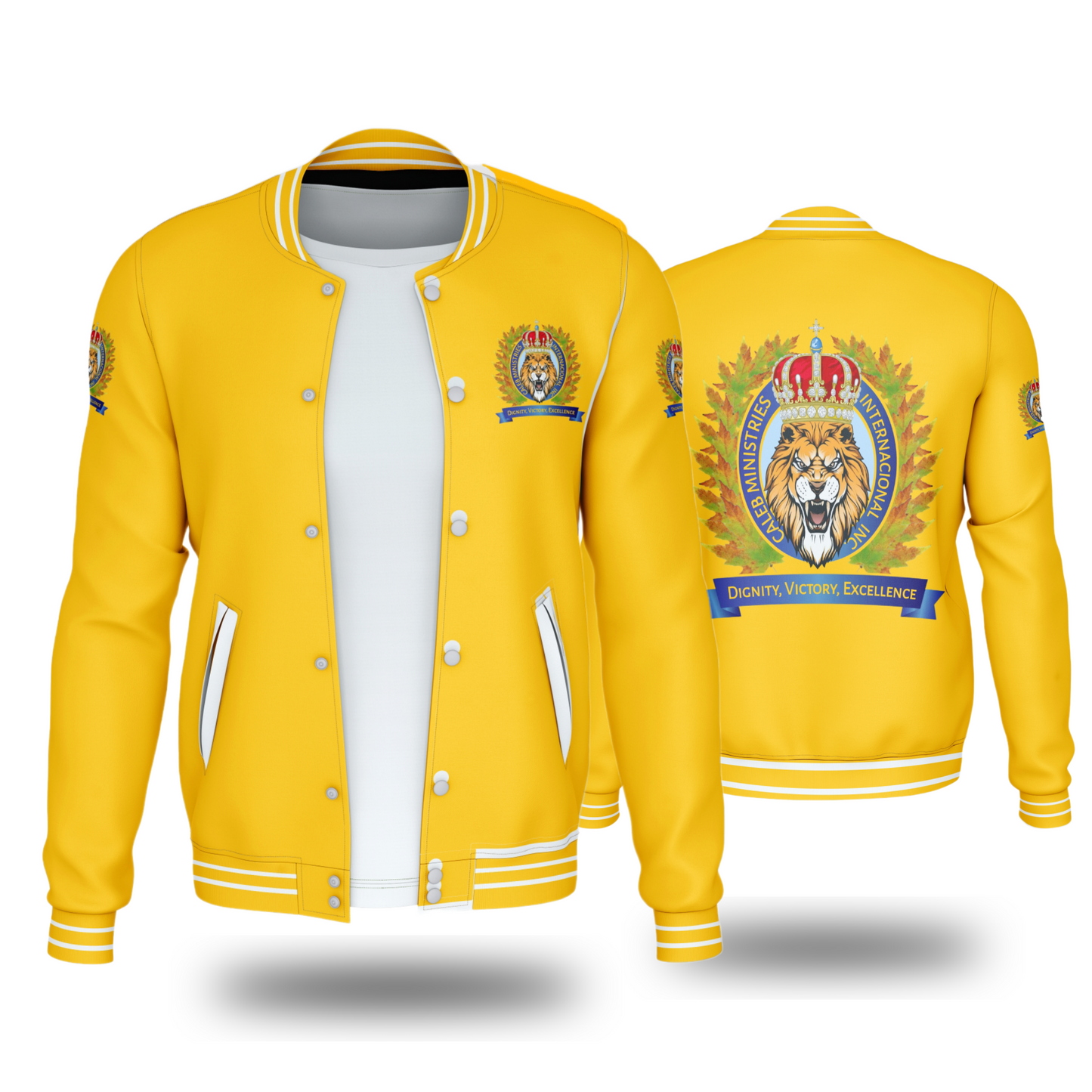 CALEB'S MINISTRIES JACKETS (YELLOW) - BMS MANGOES MARKETPLACE