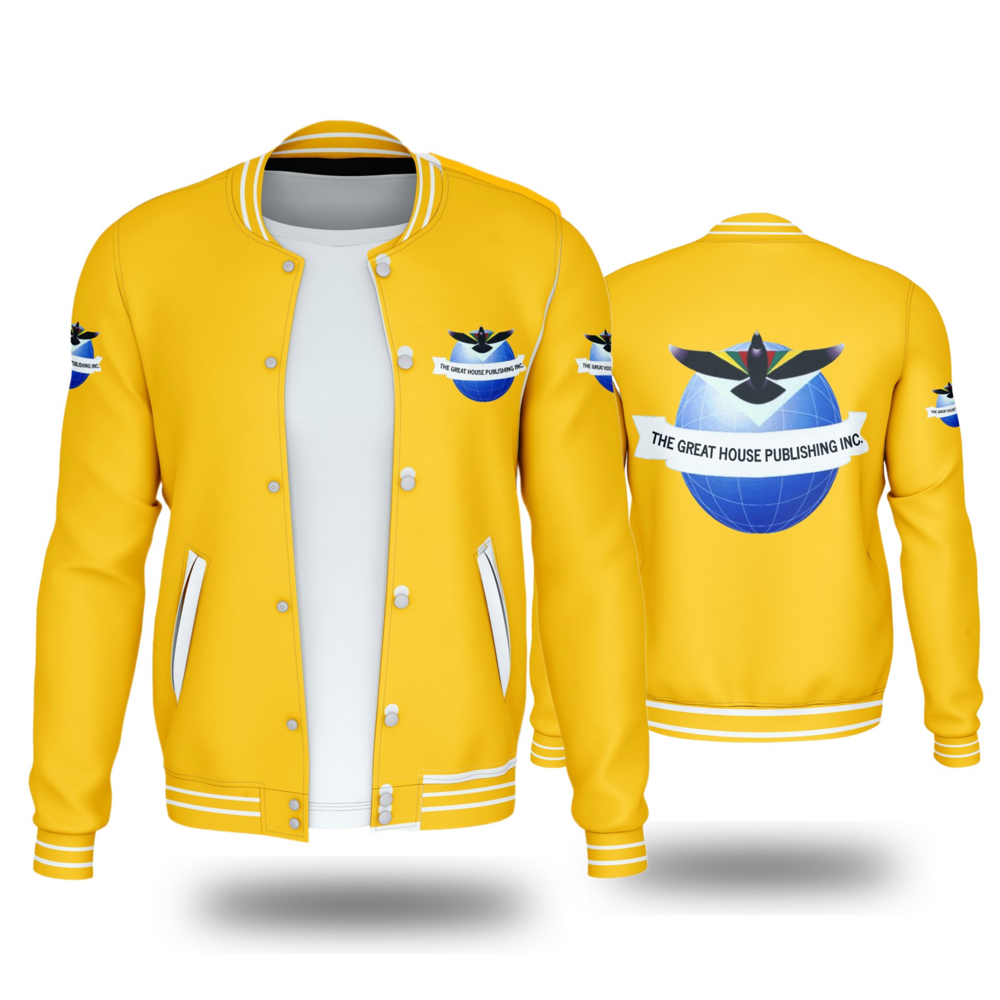 THE GREAT HOUSE PUBLISHING INC. JACKETS (YELLOW) - BMS MANGOES MARKETPLACE