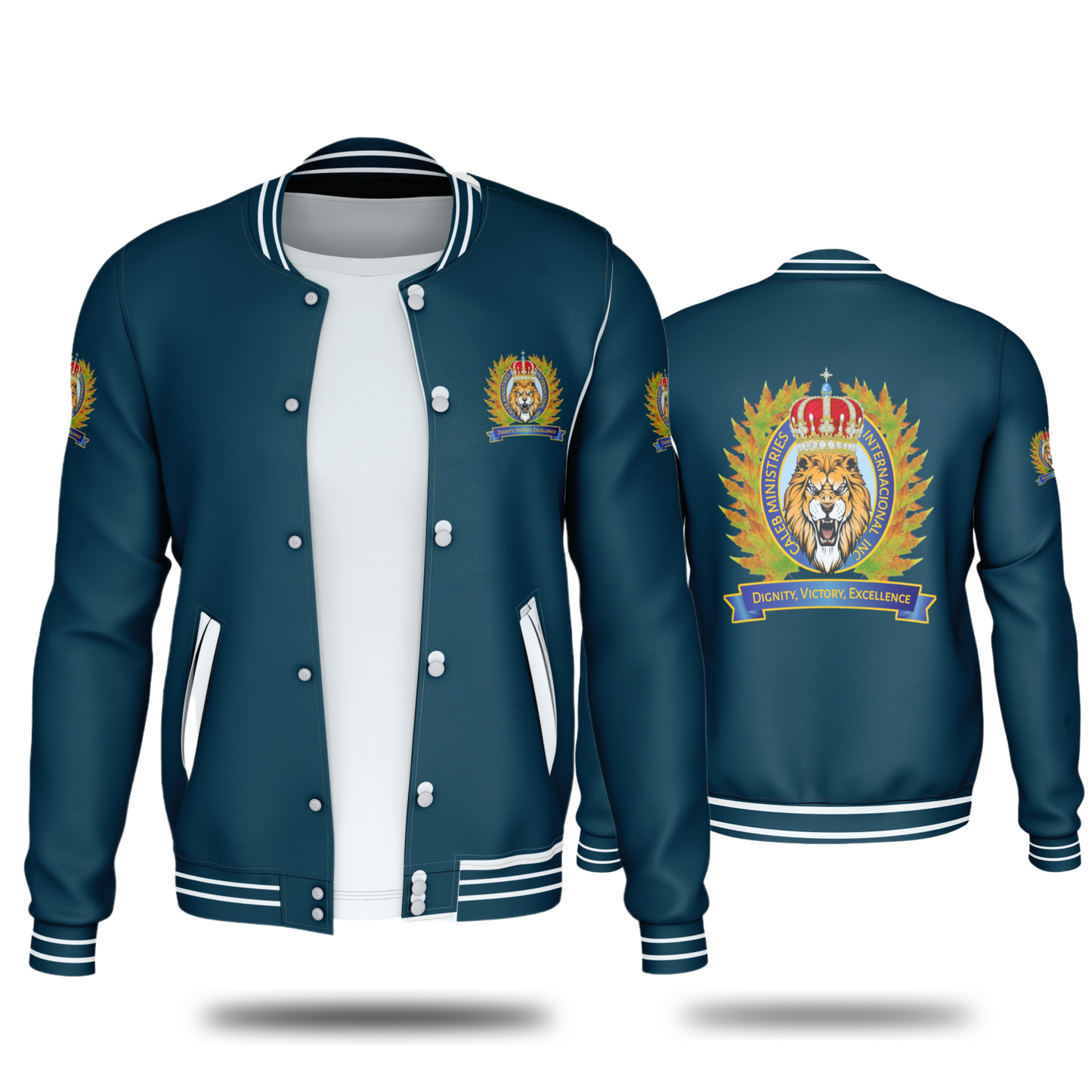 CALEB'S MINISTRIES JACKETS (NAVY BLUE) - BMS MANGOES MARKETPLACE