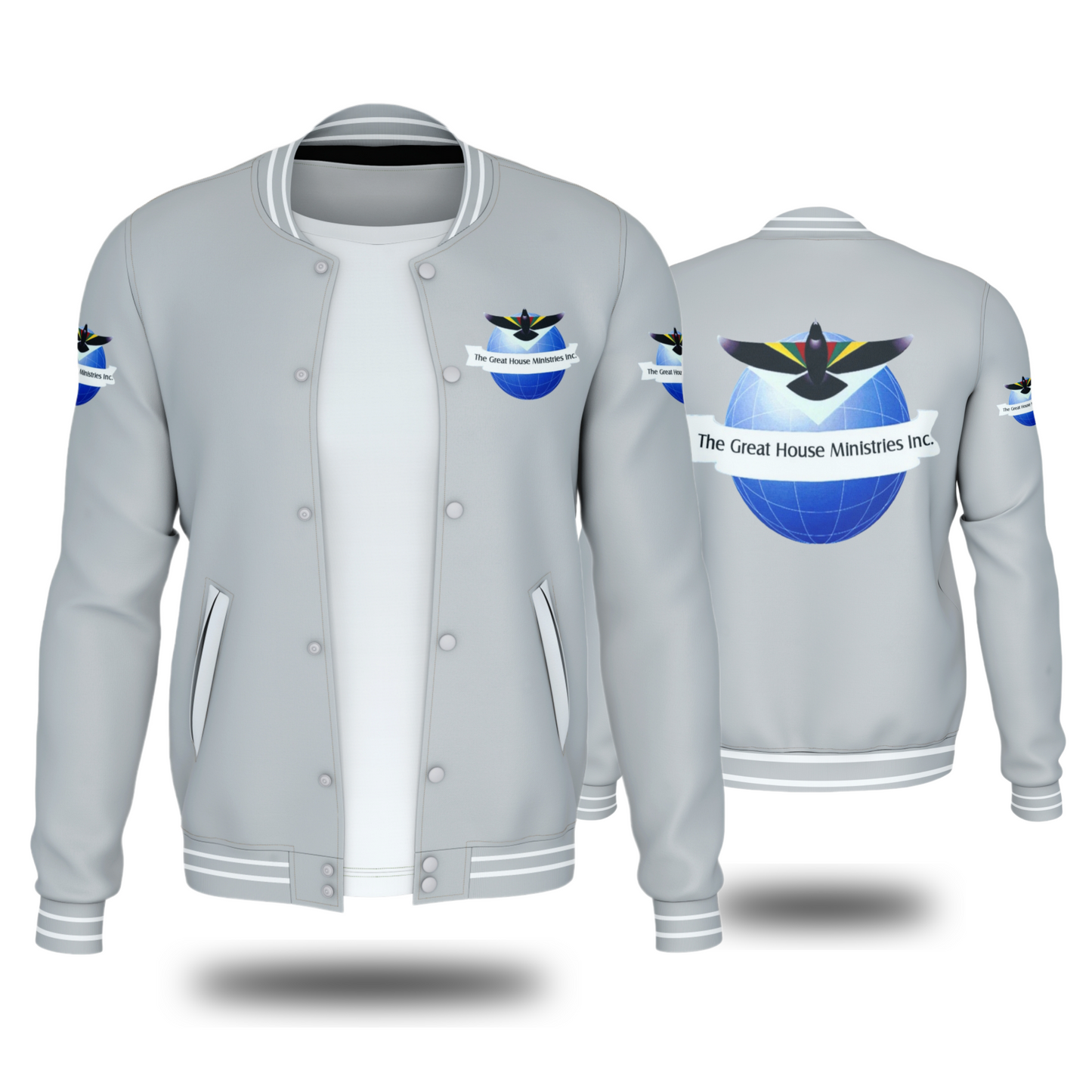 THE GREAT HOUSE MINISTIRES INC. JACKETS (ASH) - BMS MANGOES MARKETPLACE