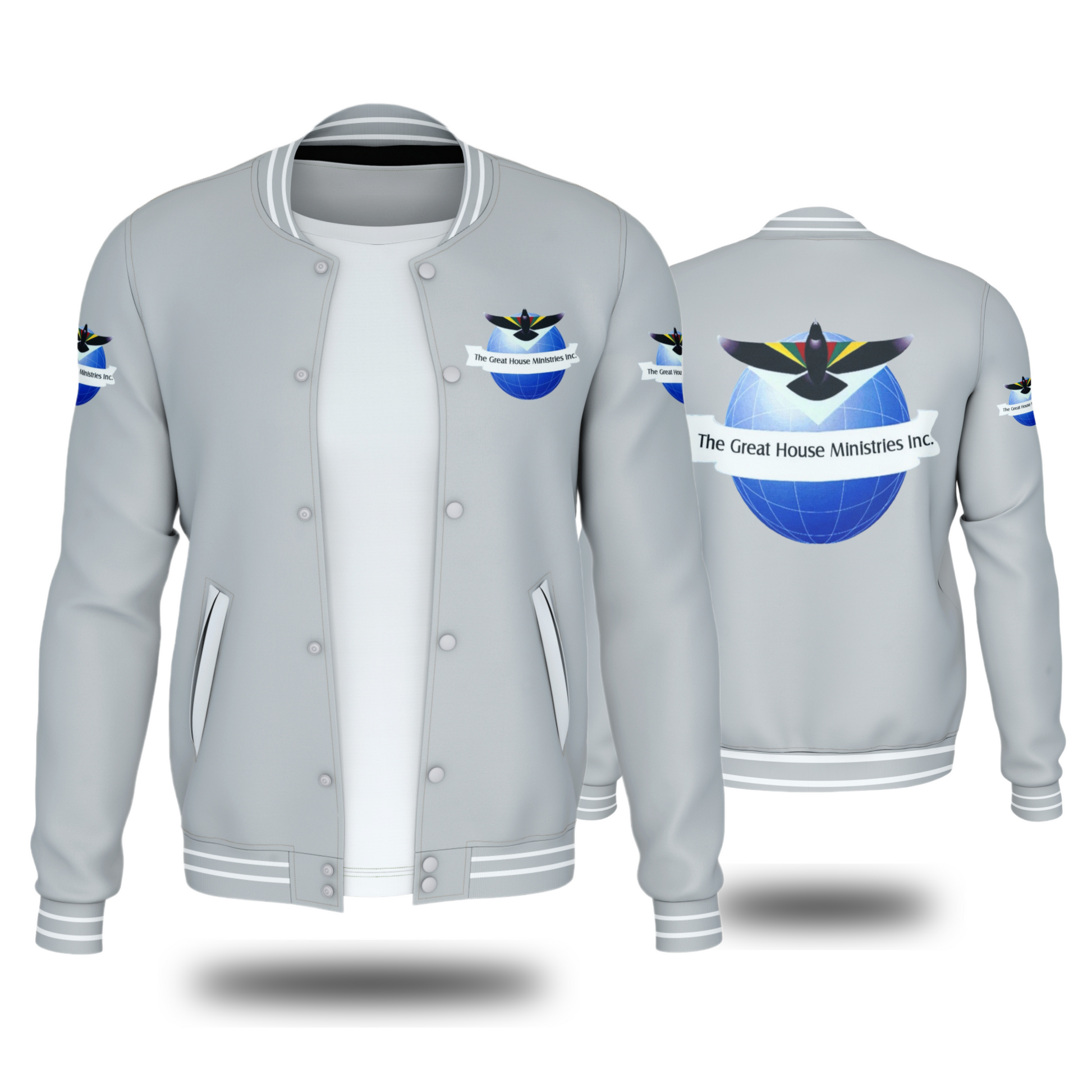 THE GREAT HOUSE MINISTIRES INC. JACKETS (ASH) - BMS MANGOES MARKETPLACE
