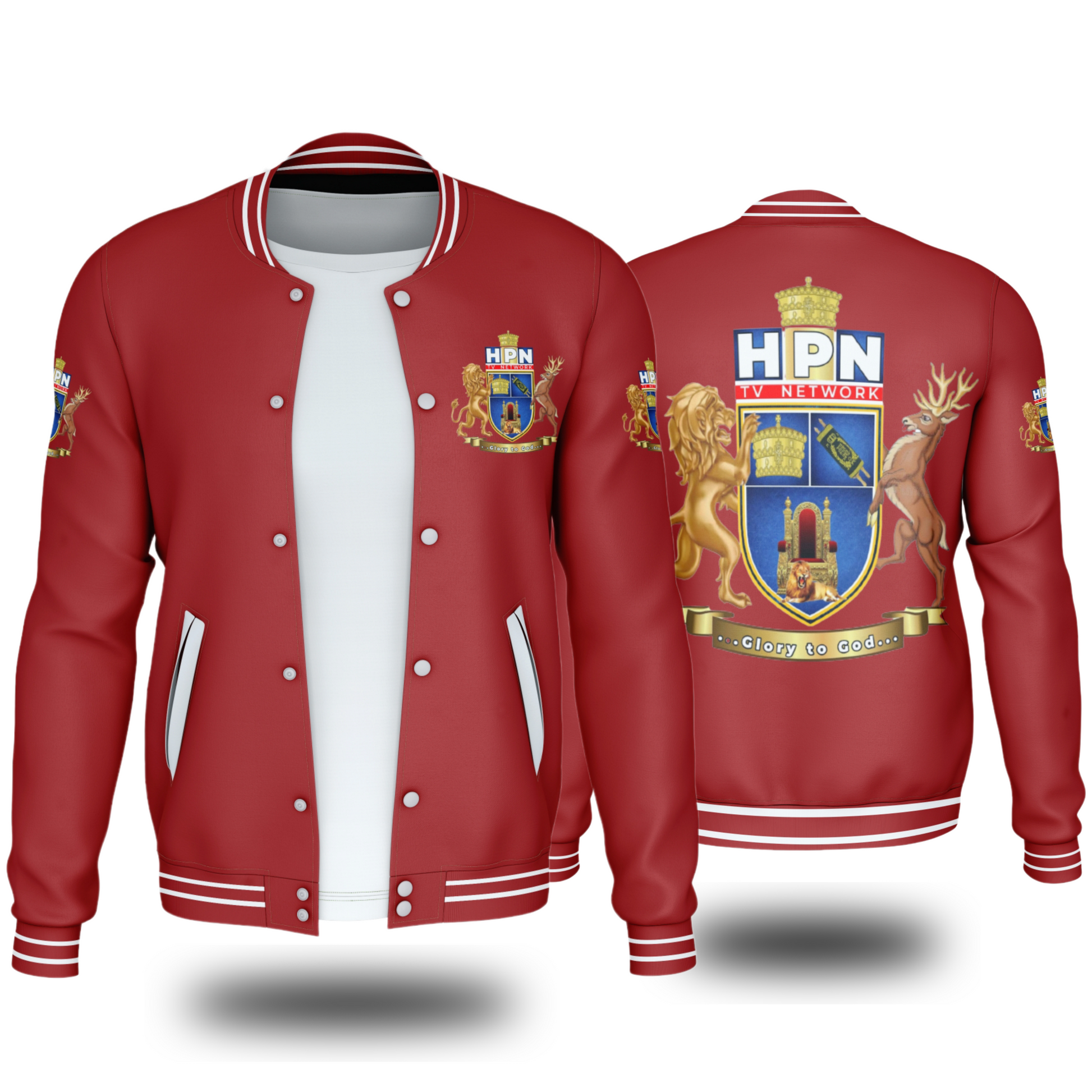 THE HPN TV NETWORK JACKETS (ROUGE) - BMS MANGOES MARKETPLACE