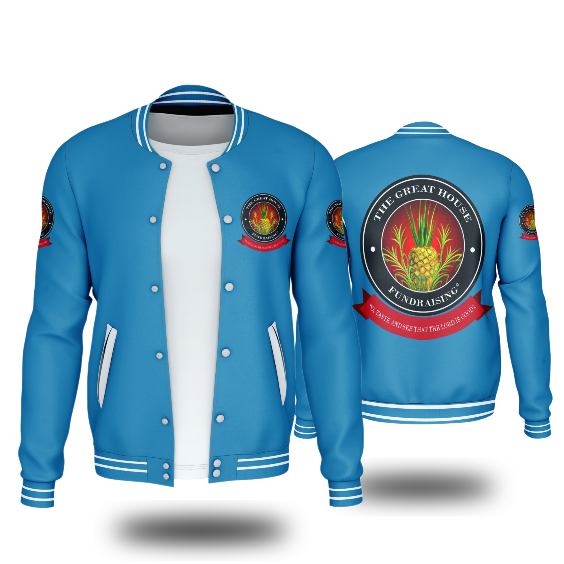 GREAT HOUSE FUNDRAISING JACKET (BLUE) - BMS MANGOES MARKETPLACE