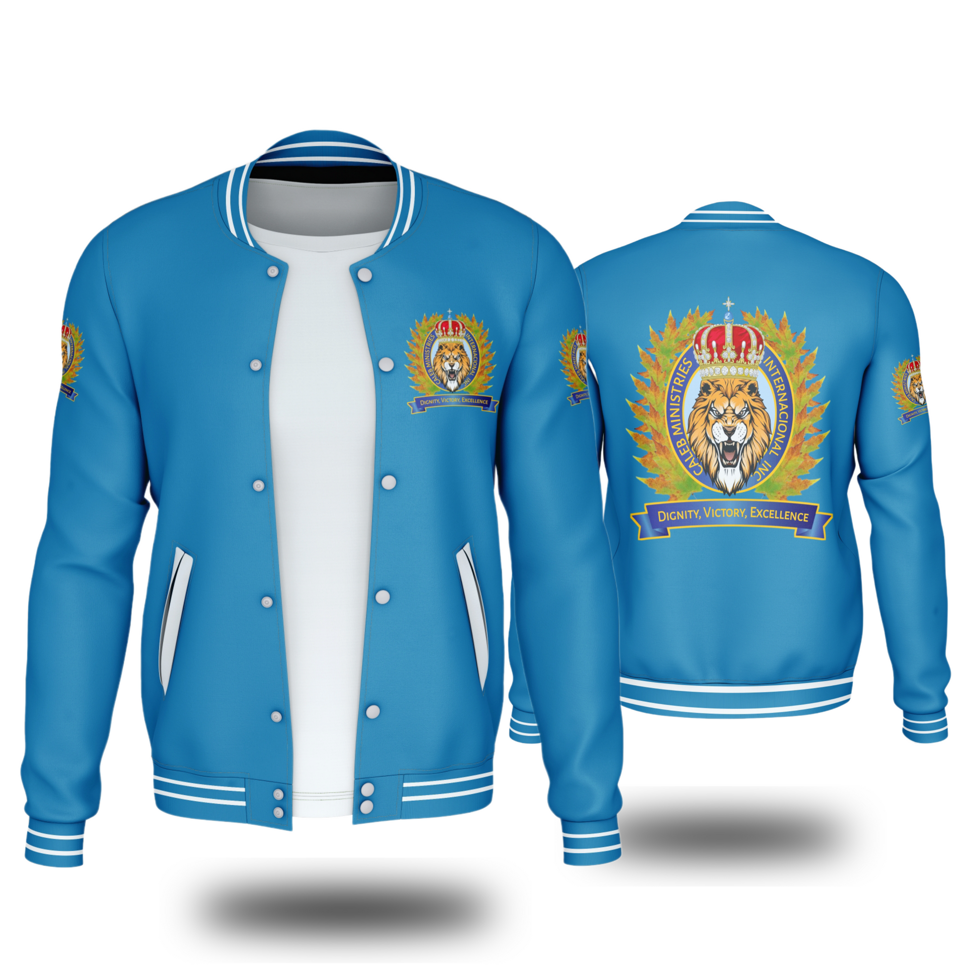 CALEB'S MINISTRIES JACKETS (BLUE) - BMS MANGOES MARKETPLACE
