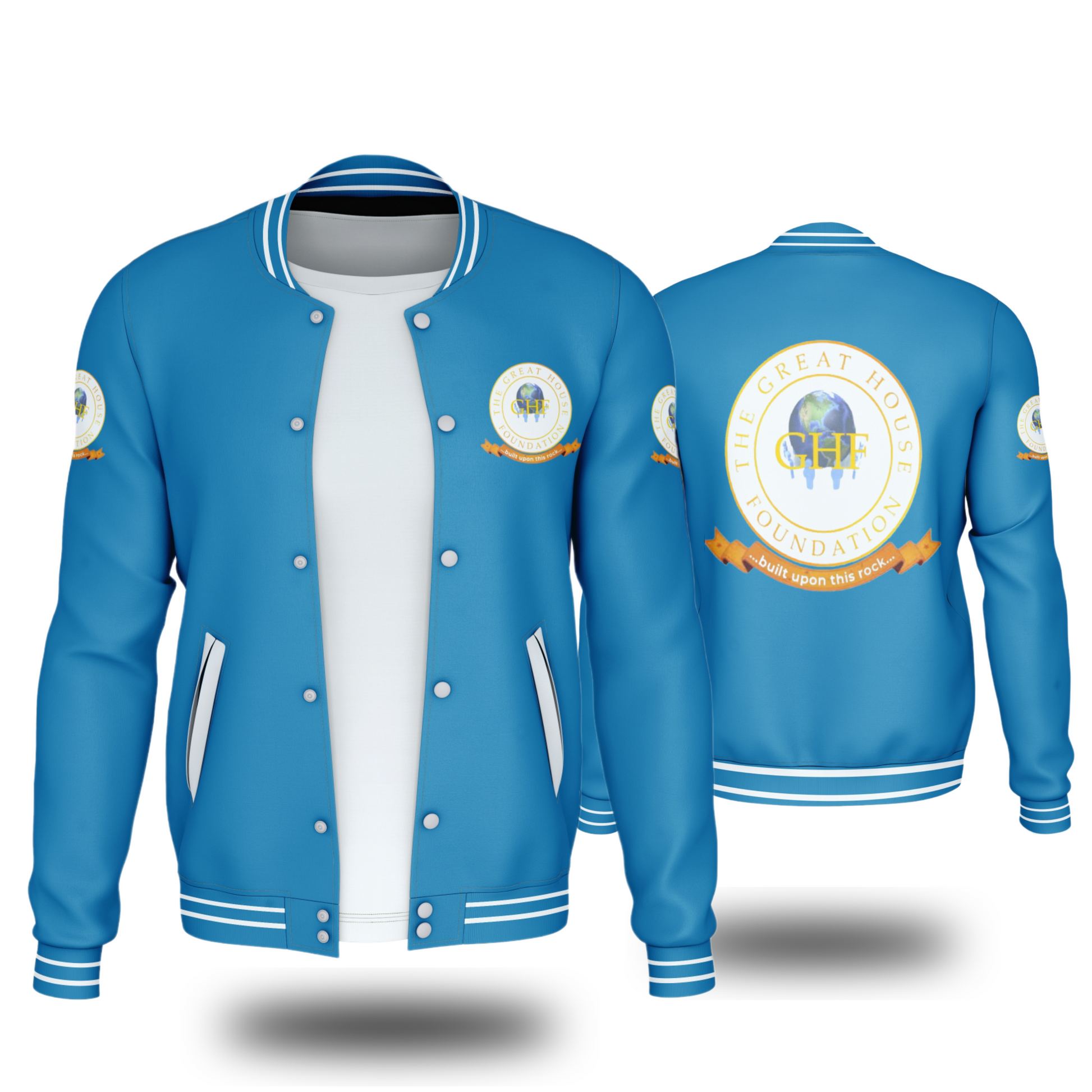 THE GREAT HOUSE FOUNDATION JACKETS (BLUE) - BMS MANGOES MARKETPLACE