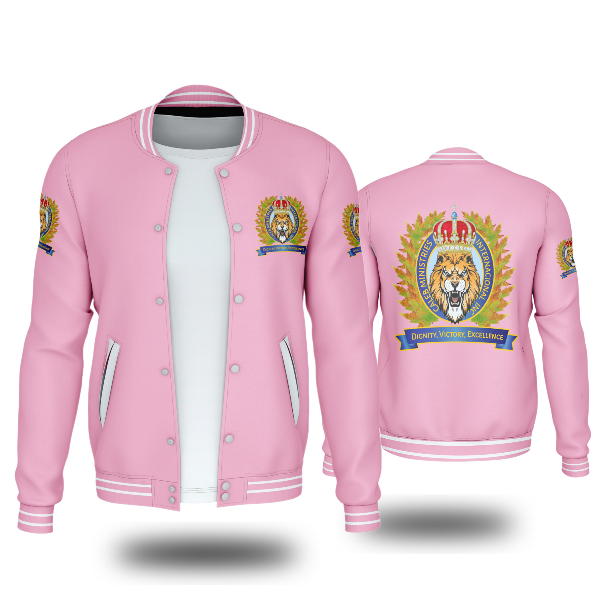CALEB'S MINISTRIES JACKETS (PINK) - BMS MANGOES MARKETPLACE