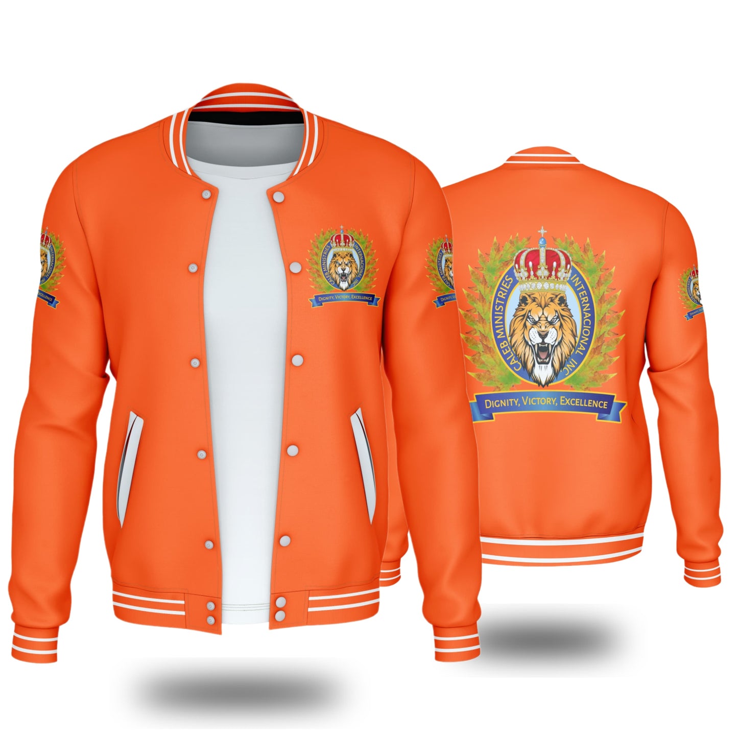 CALEB'S MINISTRIES JACKETS (ORANGE) - BMS MANGOES MARKETPLACE