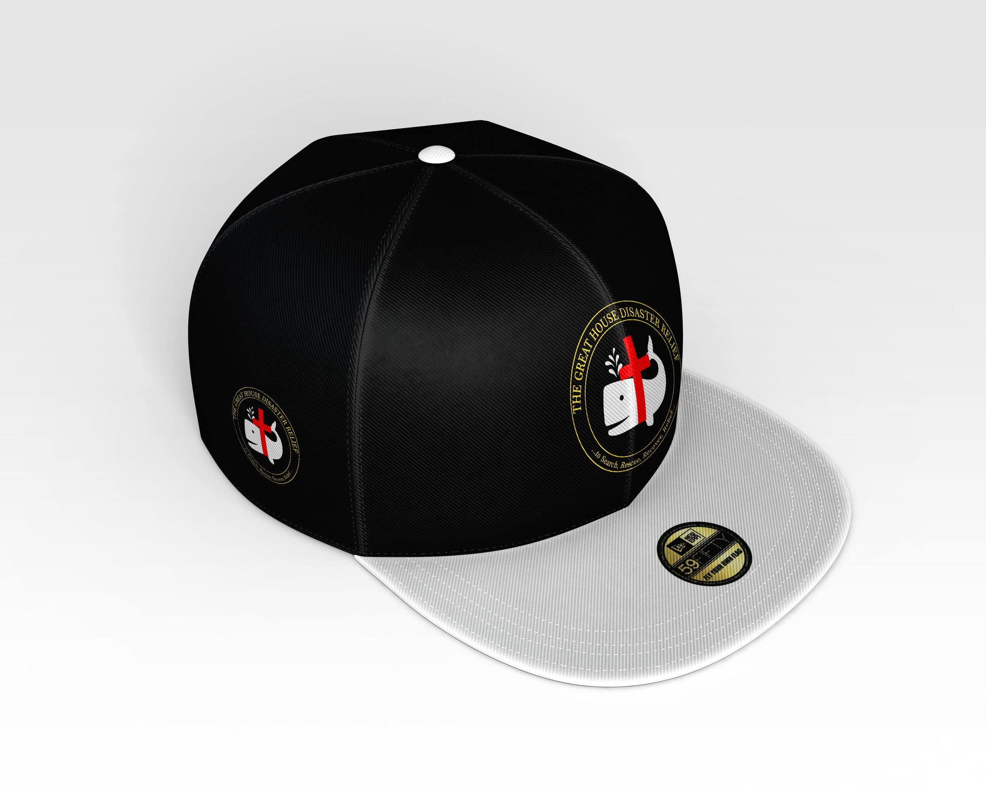 THE GREAT HOUSE DISASTER RELIEF CAP (BLACK) - BMS MANGOES MARKETPLACE