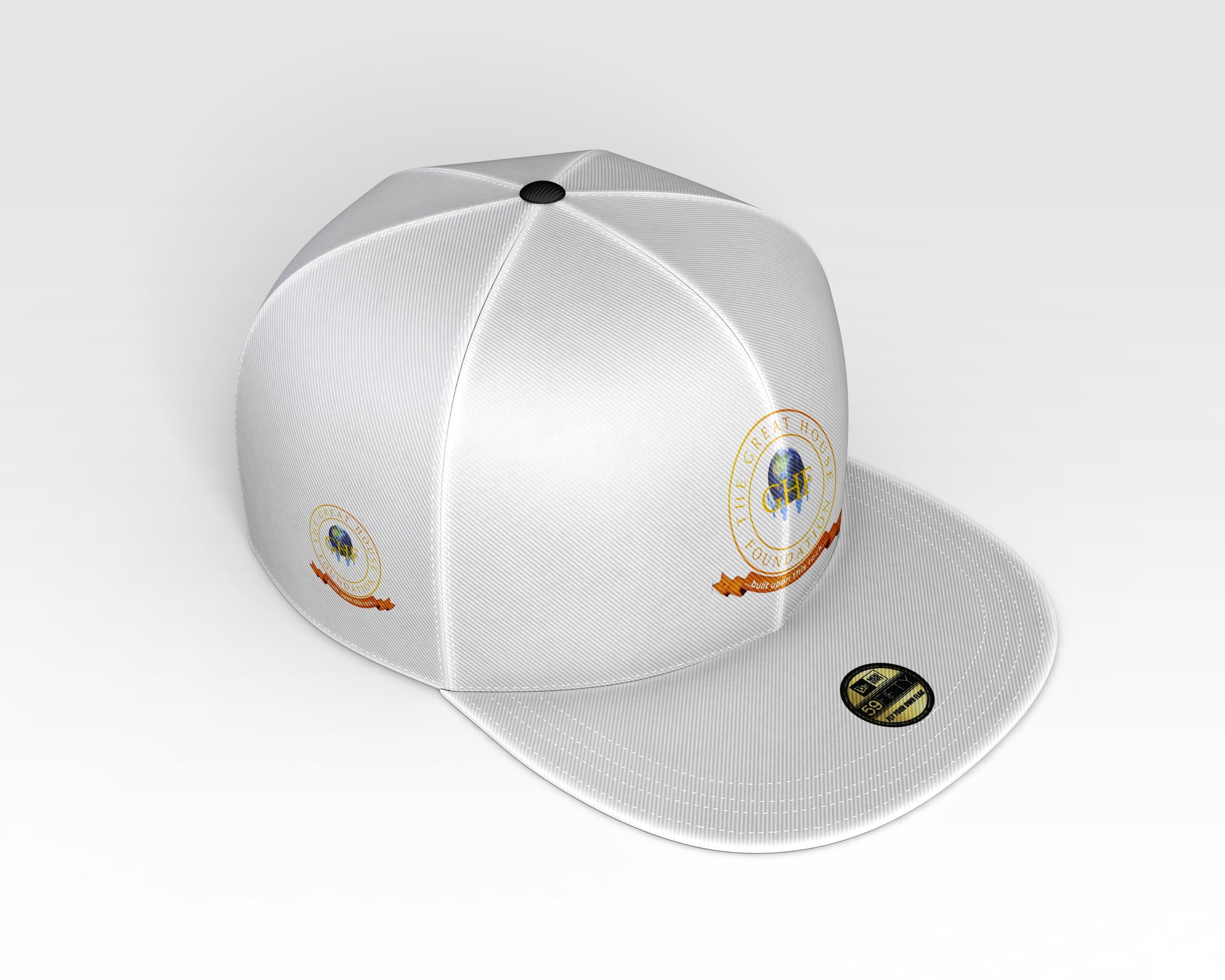 THE GREAT HOUSE FOUNDATION CAP (WHITE) - BMS MANGOES MARKETPLACE