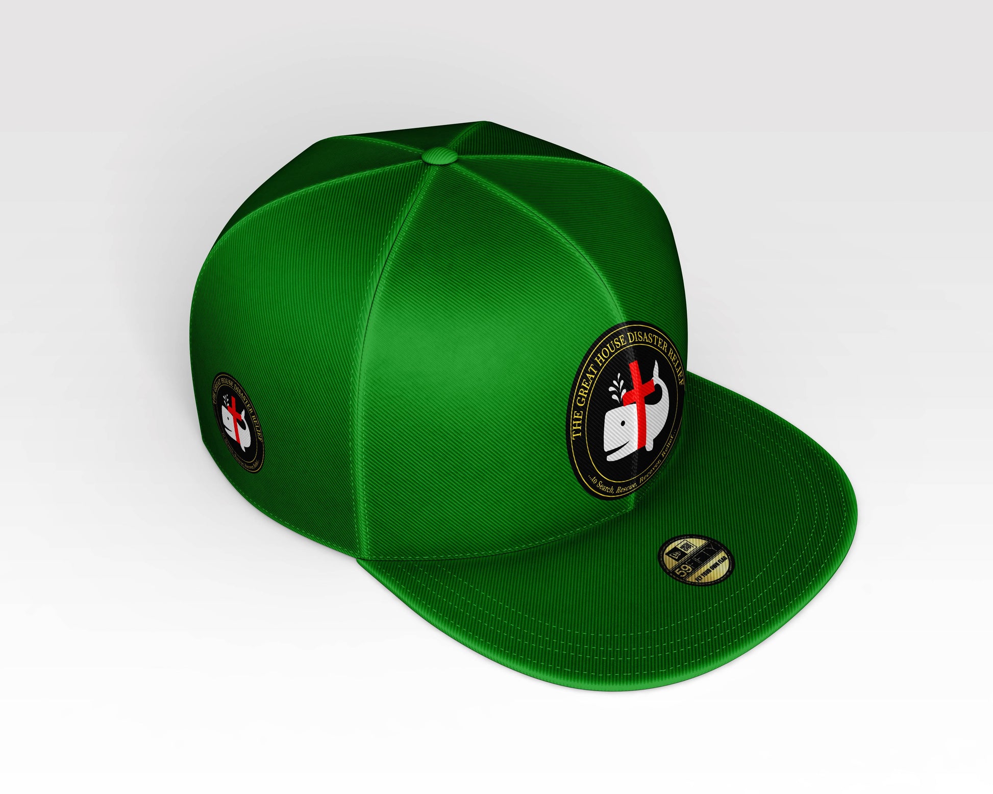 THE GREAT HOUSE DISASTER RELIEF CAP (GREEN) - BMS MANGOES MARKETPLACE