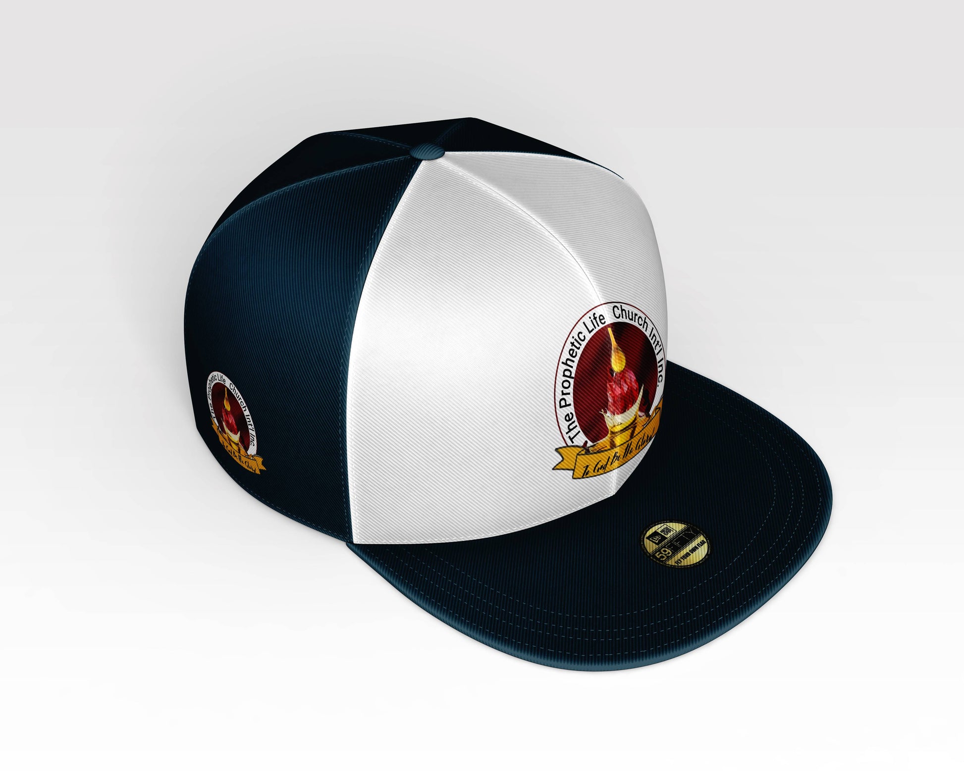 THE PROPHETIC LIFE CHURCH INT'L CAP (NAVY BLUE) - BMS MANGOES MARKETPLACE