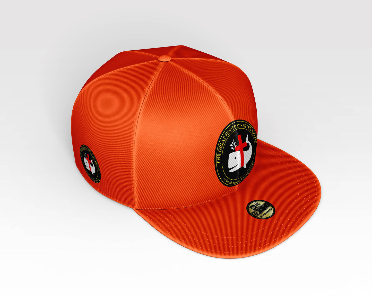 THE GREAT HOUSE DISASTER RELIEF CAP (ORANGE) - BMS MANGOES MARKETPLACE