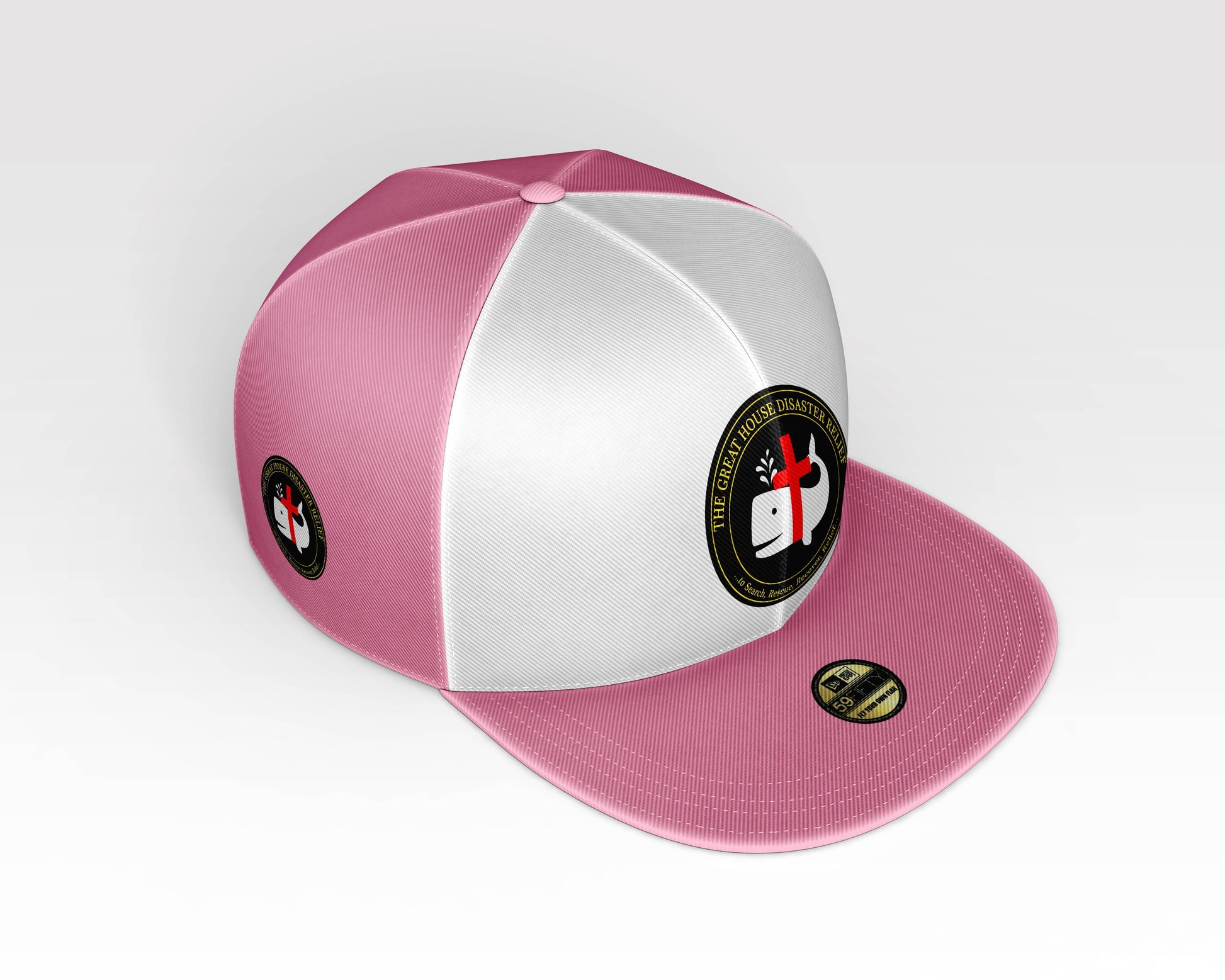 THE GREAT HOUSE DISASTER RELIEF CAP (PINK) - BMS MANGOES MARKETPLACE