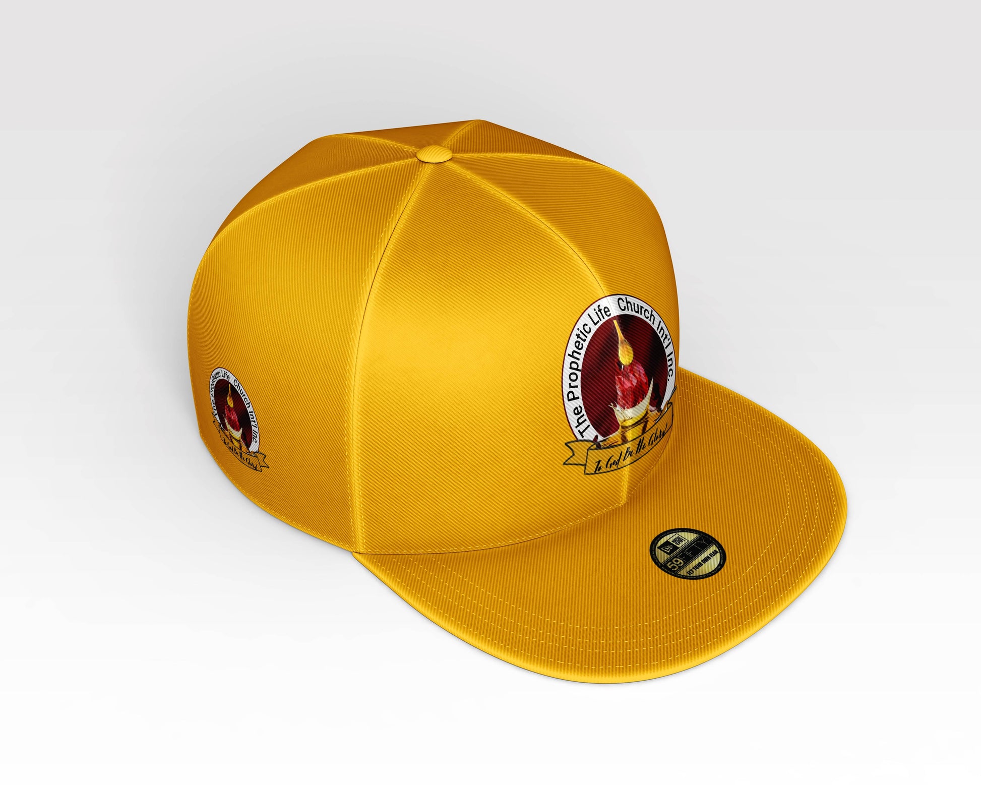 THE PROPHETIC LIFE CHURCH INT'L CAP (YELLOW) - BMS MANGOES MARKETPLACE